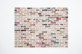 Social Geography #2, Paper Collage on Canvas, 150 x 200 cm, 2026